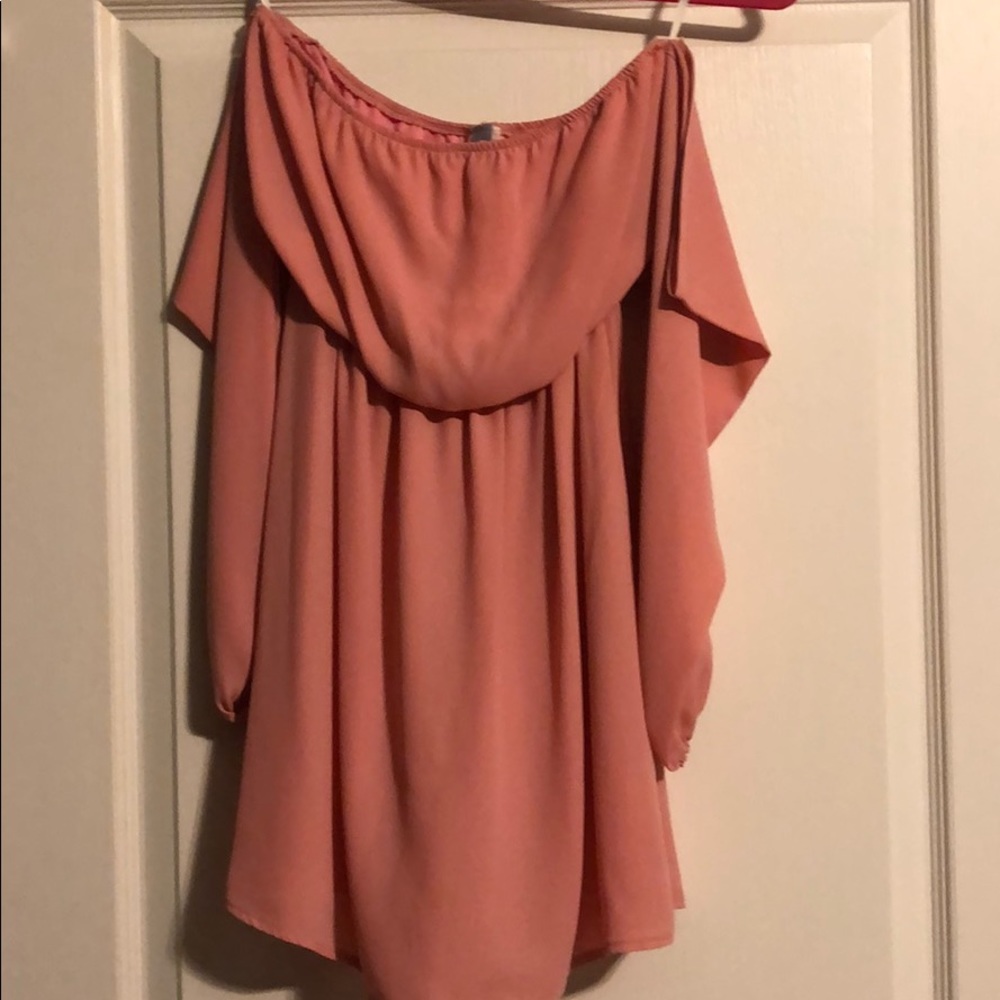 Off the shoulder dress